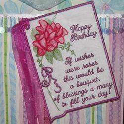 Birthday Card If Roses Were Wishes 5x7