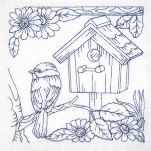 BIRDHOUSE HOME SWEET HOME 1 5x6