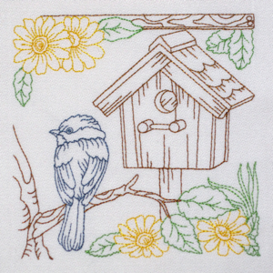 BIRDHOUSE HOME SWEET HOME 1 5x6