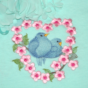 BLUEBIRD LOVEBIRDS mini set 4X4