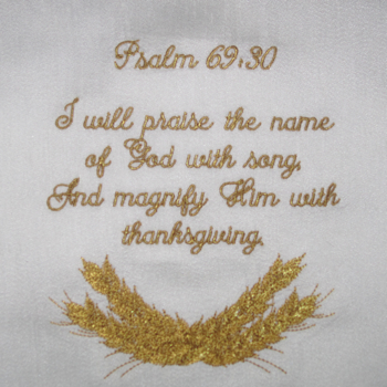 PSALM 69 V 30 THANKSGIVING