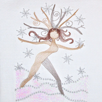 NATURE'S WINTER NYMPH 5X7