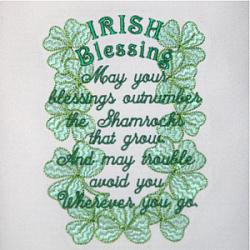 Irish Blessing 5X7