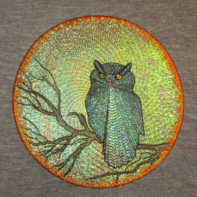 Moon Shadows Owl