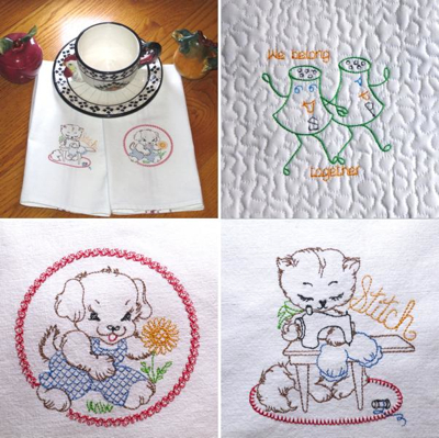 Vintage Embroidery Sampler