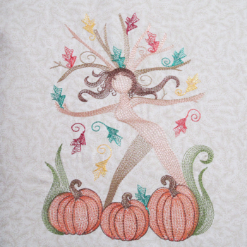 NATURE'S FALL NYMPH 5X7