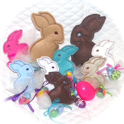 Bunny In the Hoop Treat Softies