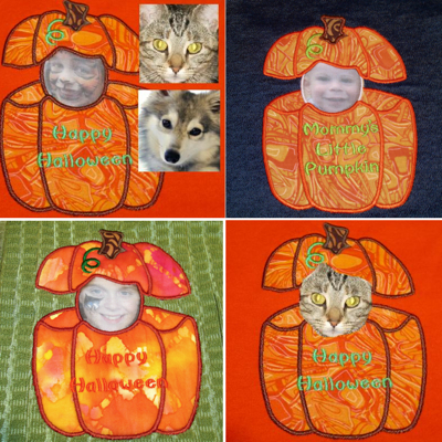 PUMPKIN PATCH KIDS AND PETS APPLIQUE