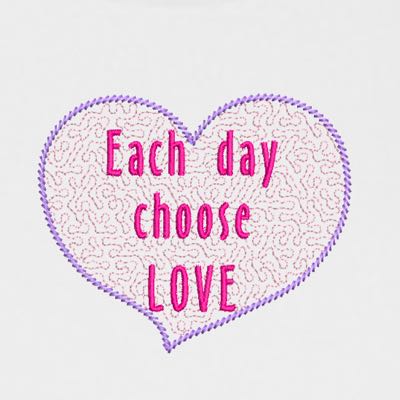 CHOOSE LOVE HEART