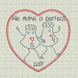 Salt n Pepper Vintage Valentine