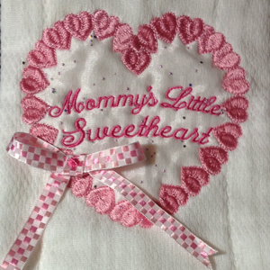 MOMMY'S LITTLE SWEETHEART 5X7